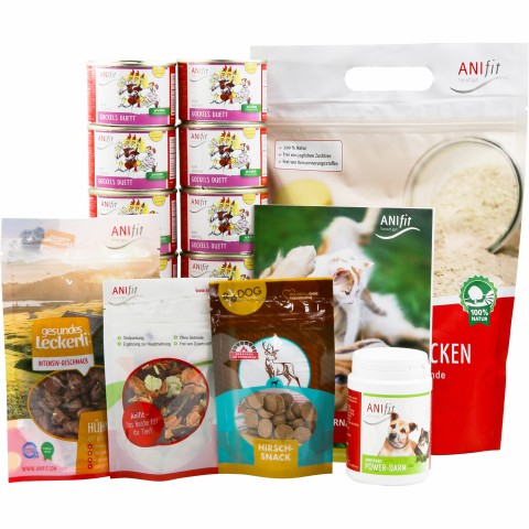 Hund Hundefutter Nassfutter Futterumstellungs-Paket 200g 1 Produktmix zum Futterwechsel -1- Anifit